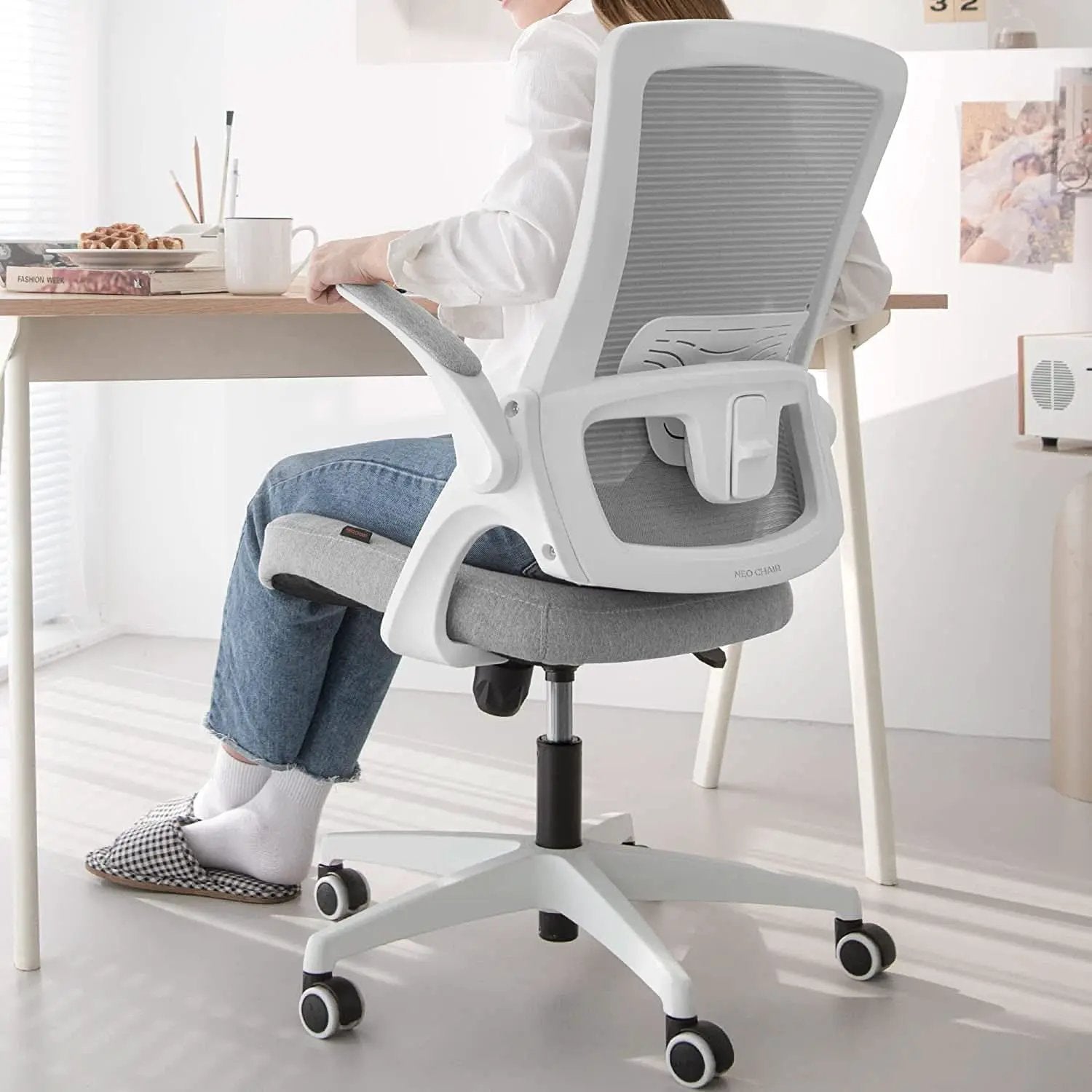 Ergonomic High Back Office Chair With Lumbar Support from PriceLows™
