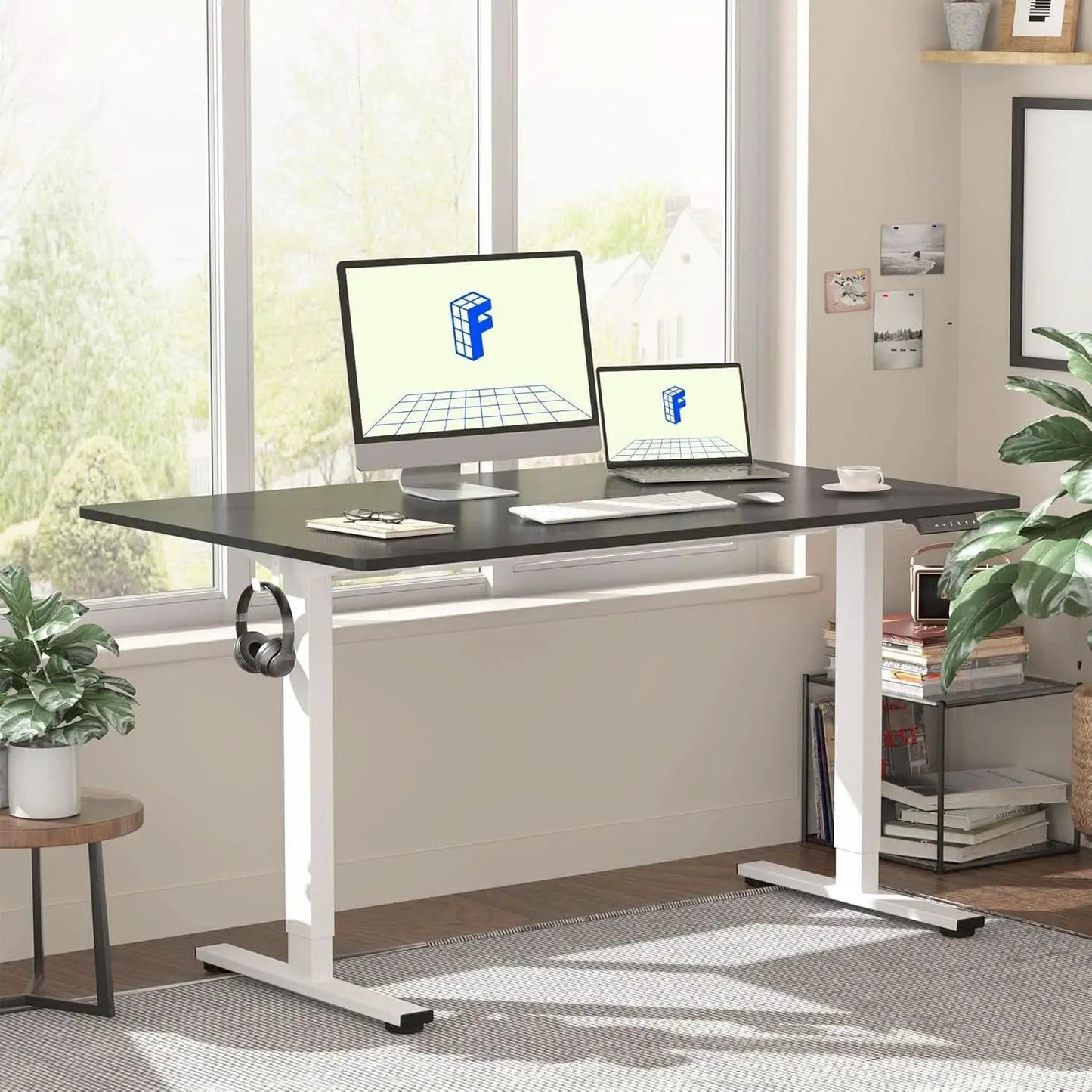 Electric Standing Desk 48x24 Inch Adjustable Height from PriceLows™