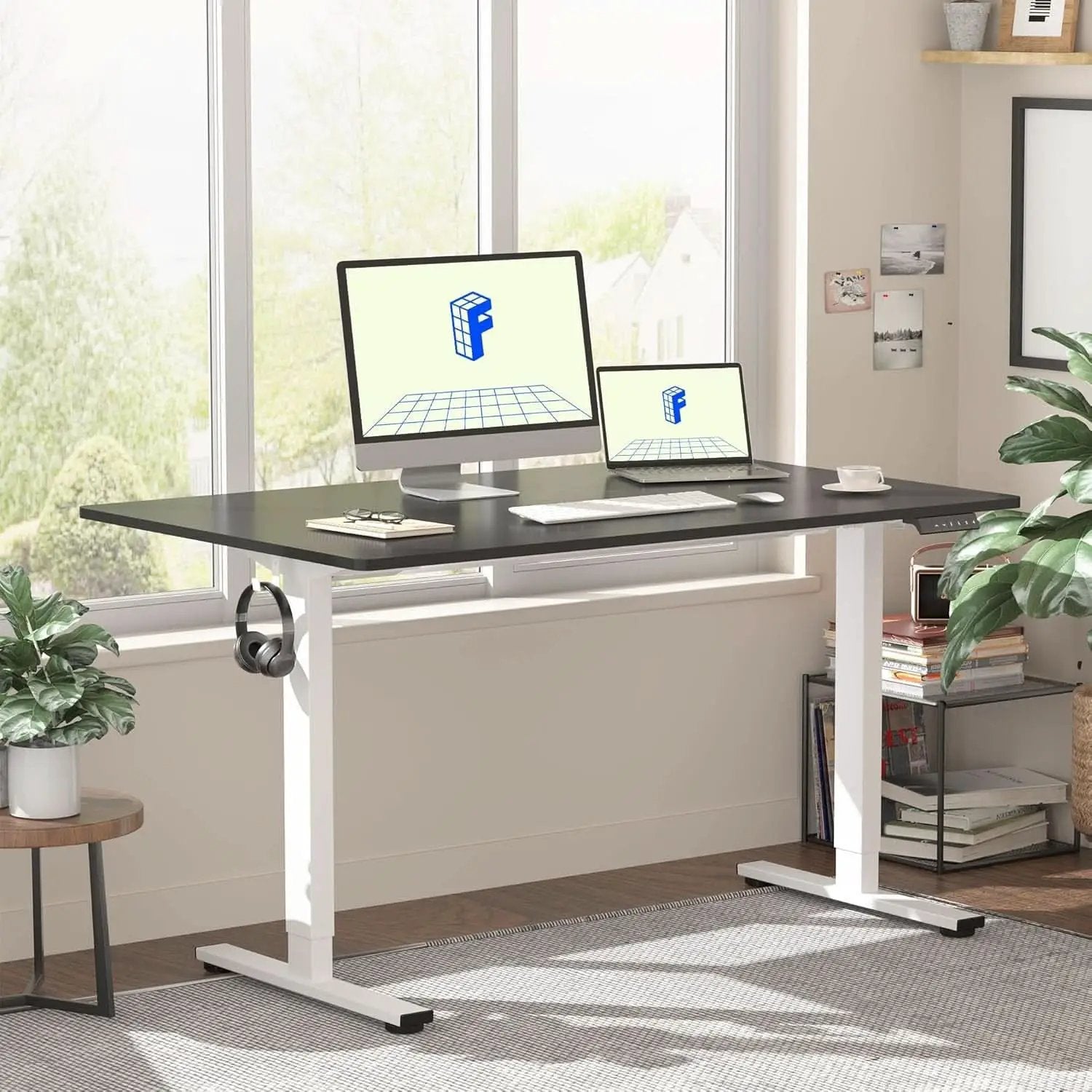 Electric Standing Desk 48x24 Inch Adjustable Height from PriceLows™