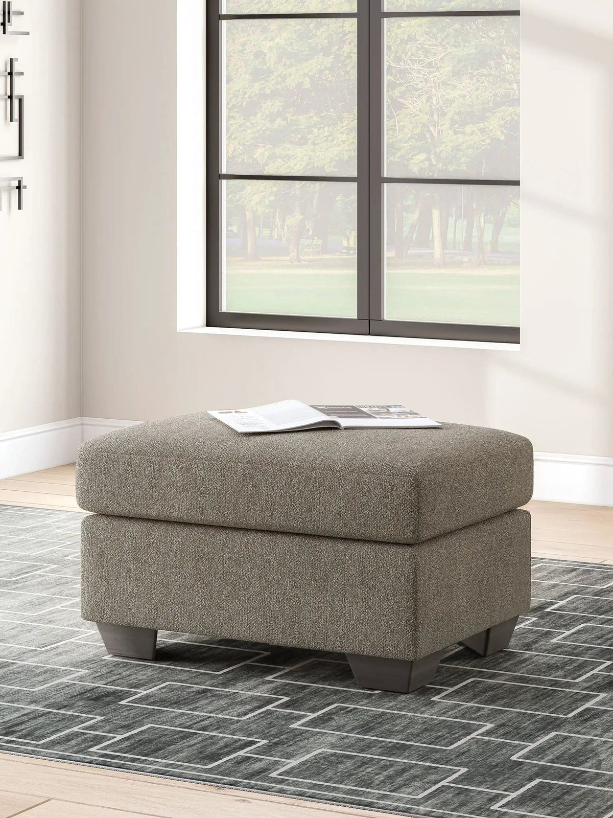 Triston-Peaks Living Room Set Stationary Chair & Ottoman | Stationary Chair & Ottoman | Living Room Furniture | Living Room