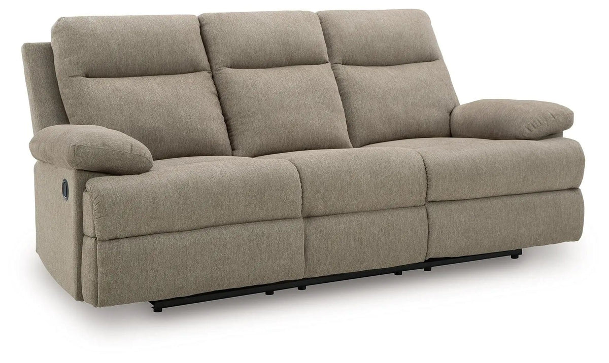 Side-Swipe Reclining Sofa With Drop Down Table | 2 Pieces | Living Room Furniture | Living Room