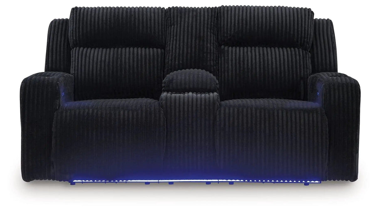 Forest Lake Power Reclining Loveseat With Console / Adj Headrest | 2 Pieces | Living Room Furniture | Living Room