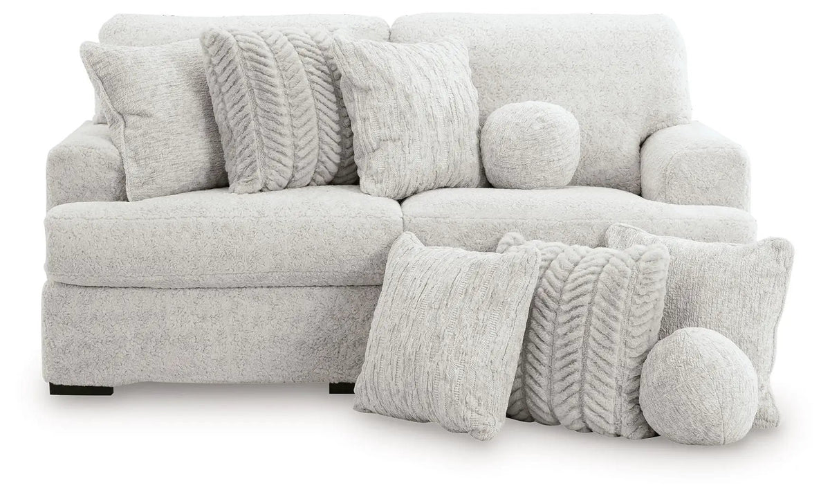 Cuddle Plush Sectional | Double Chaise | Ultra Soft Upholstery | 125 Inch Length