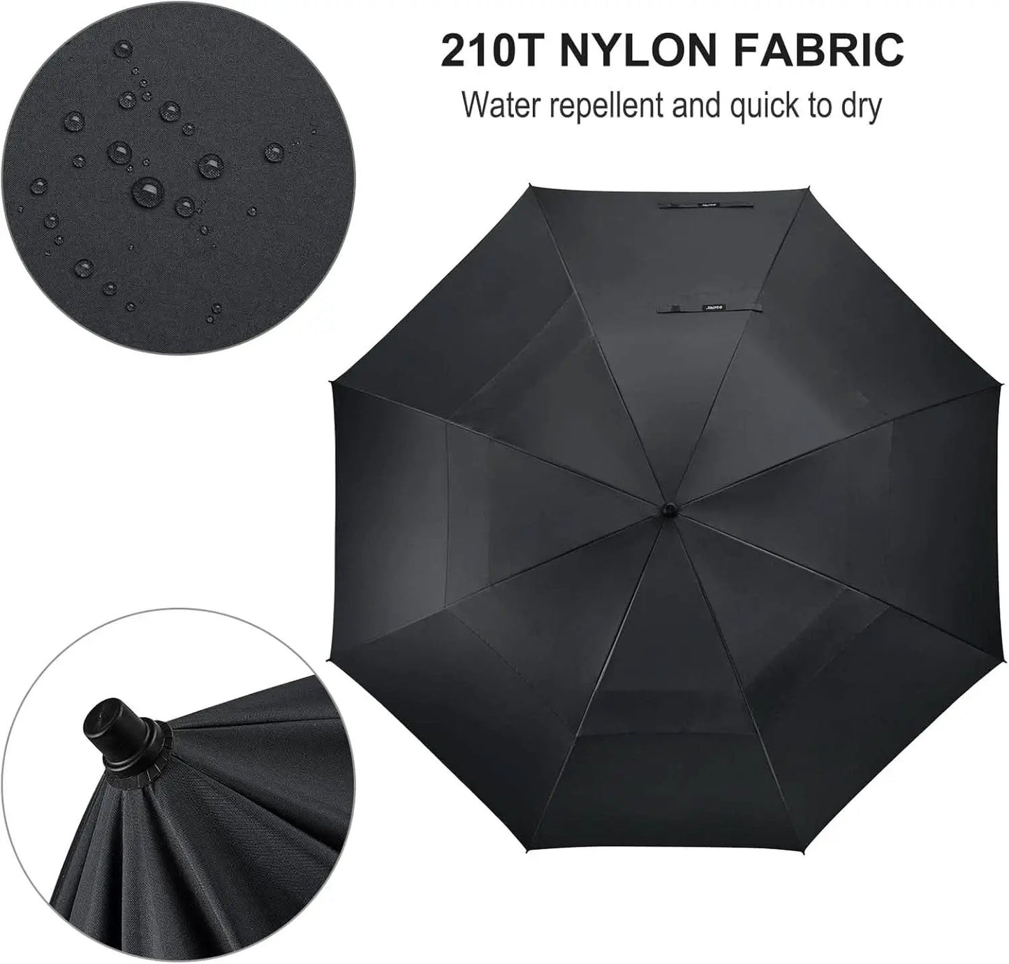 80 Inch Windproof Golf Umbrella For Family Outdoor Use from PriceLows™