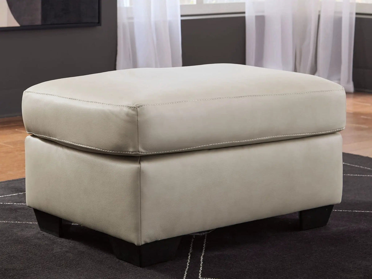 Santorine Ottoman | 2 Pieces | Faux Leather | Living Room