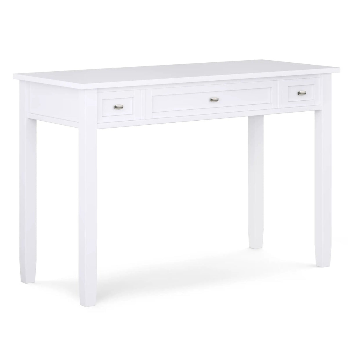 Warm Shaker Handcrafted Desk | Solid Wood | NC Lacquer Finish | 48 Inch Length