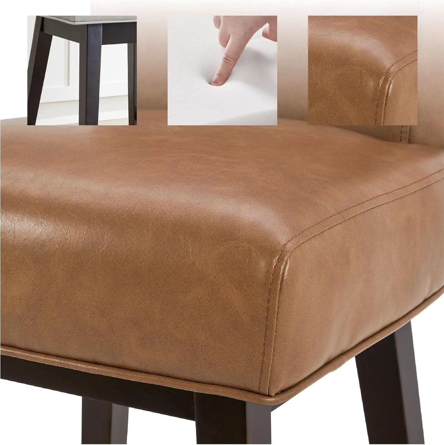 26 Inch Counter Height Swivel Bar Stools Set from PriceLows™