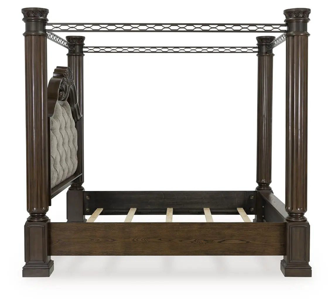 Maylee Canopy Bed | Mansion-Style Posts | Classic Refinement | Traditional Design