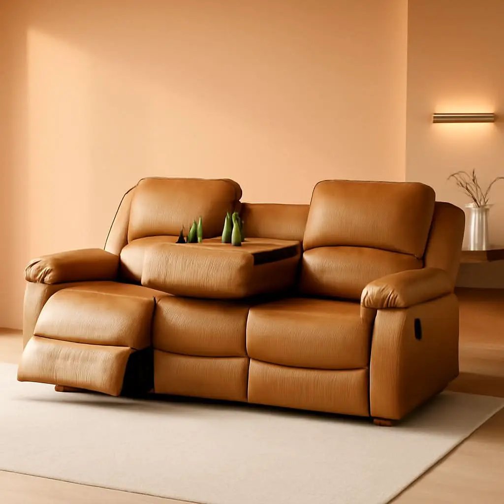 3 Seater Recliner Sofa Modern Living Room Furniture from PriceLows™