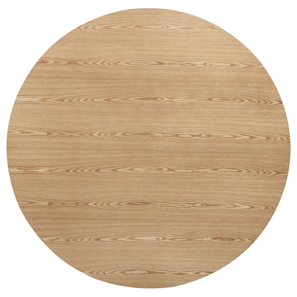 Andrews 48-inch Round Wood Dining Room Table Light Ash | 48 x 48 x 30.25 in | Rubberwood & Engineered Wood | Dining Room