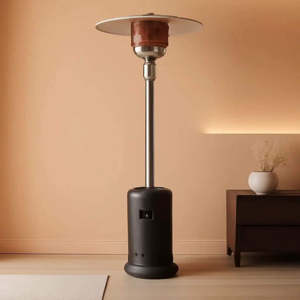 46,000 BTU Outdoor Patio Heater With Wheels Havana Bronze from PriceLows™
