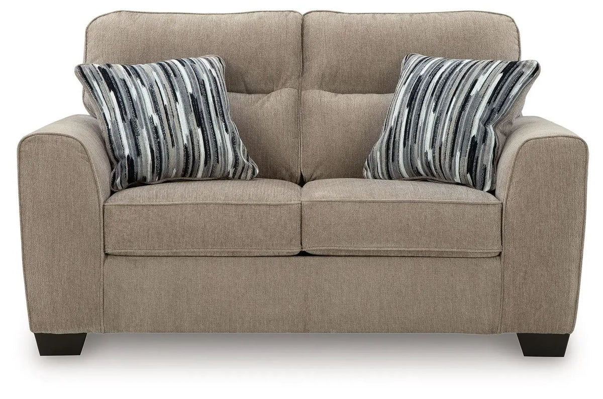 Olten Living Room Set | Contemporary Design | Neutral Upholstery | 2 Piece