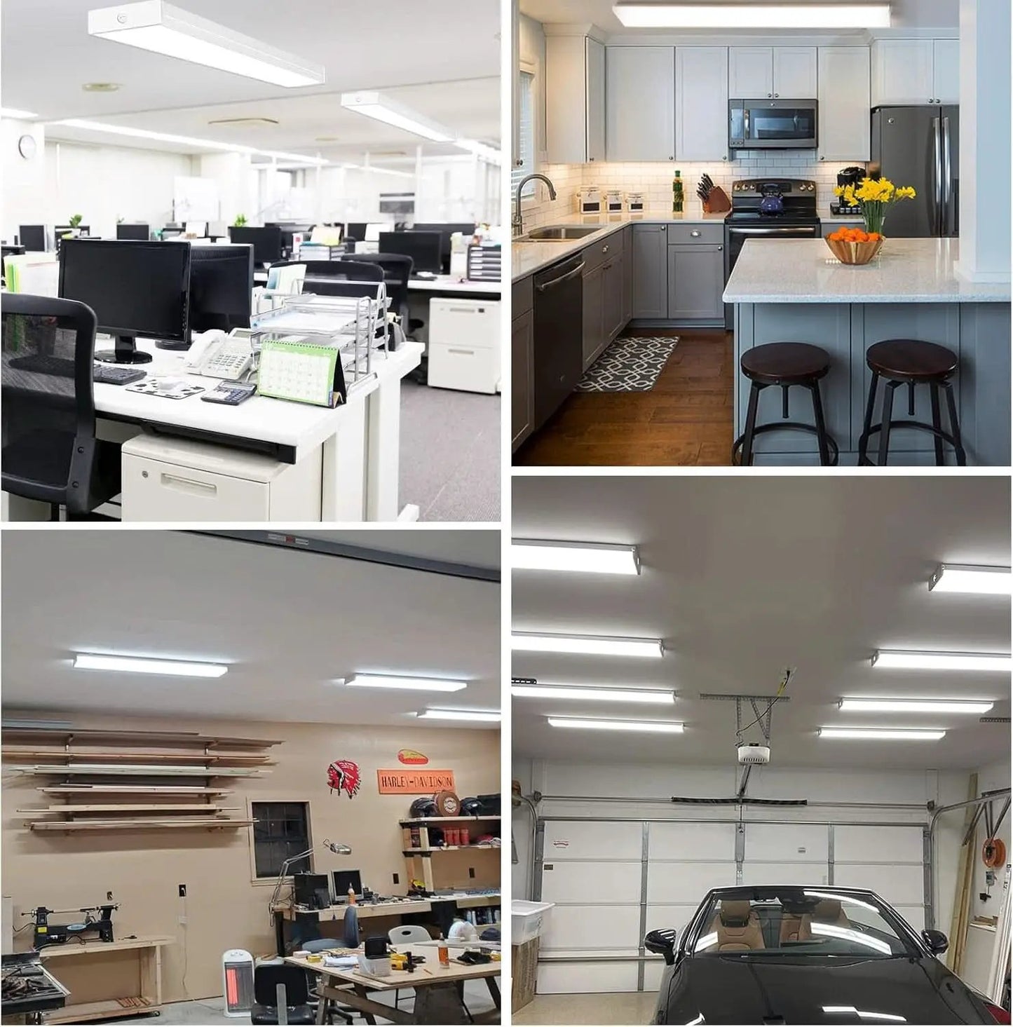 4 Foot LED Wraparound Light With Selectable Wattages from PriceLows™