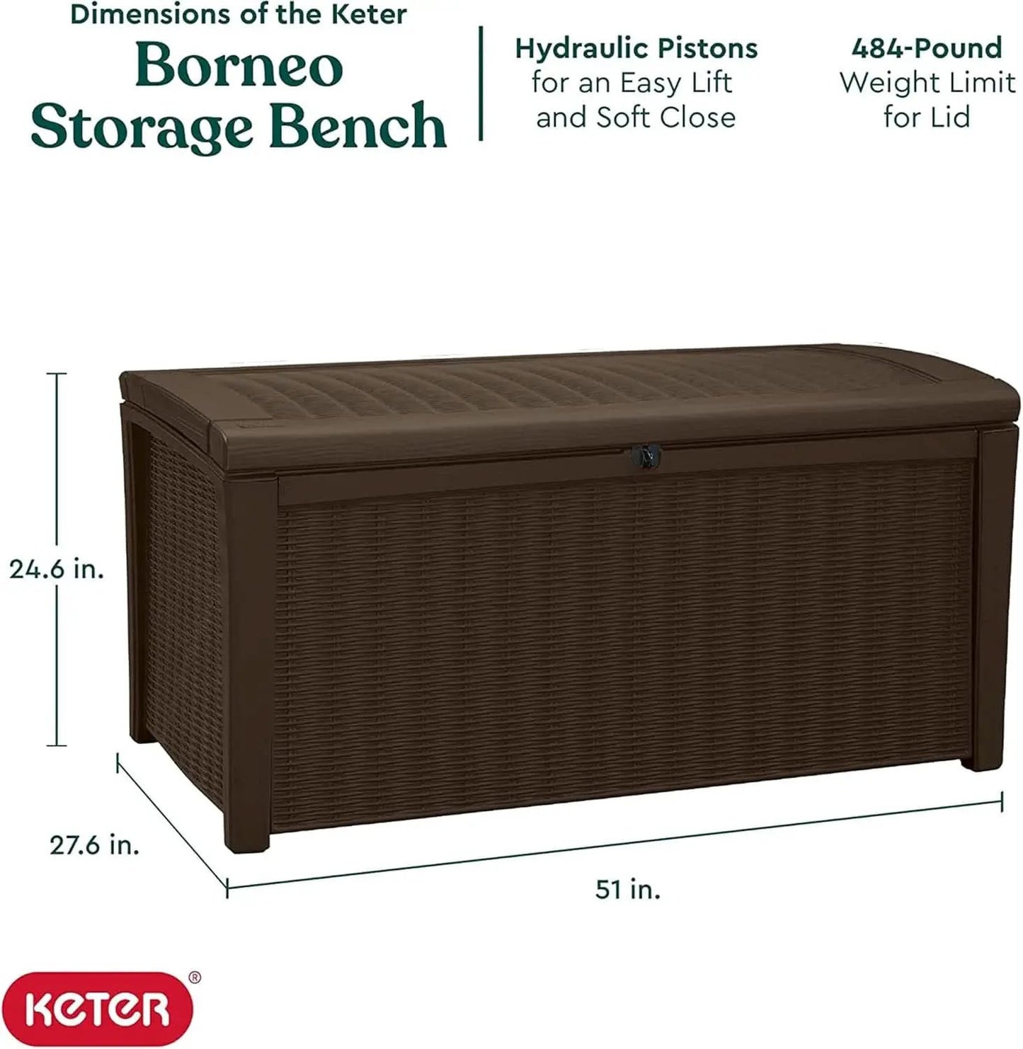 Outdoor Waterproof Storage Deck Box for Garden Use from PriceLows™