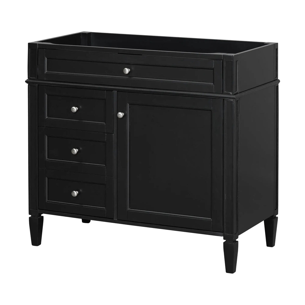 Bathroom Vanity | 3 Drawers | Blue Finish | Tip Out