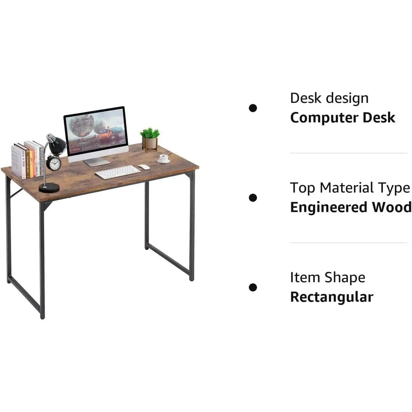 Industrial Laptop Desk 39.4 Inch Length 19.7 Inch Width from PriceLows™