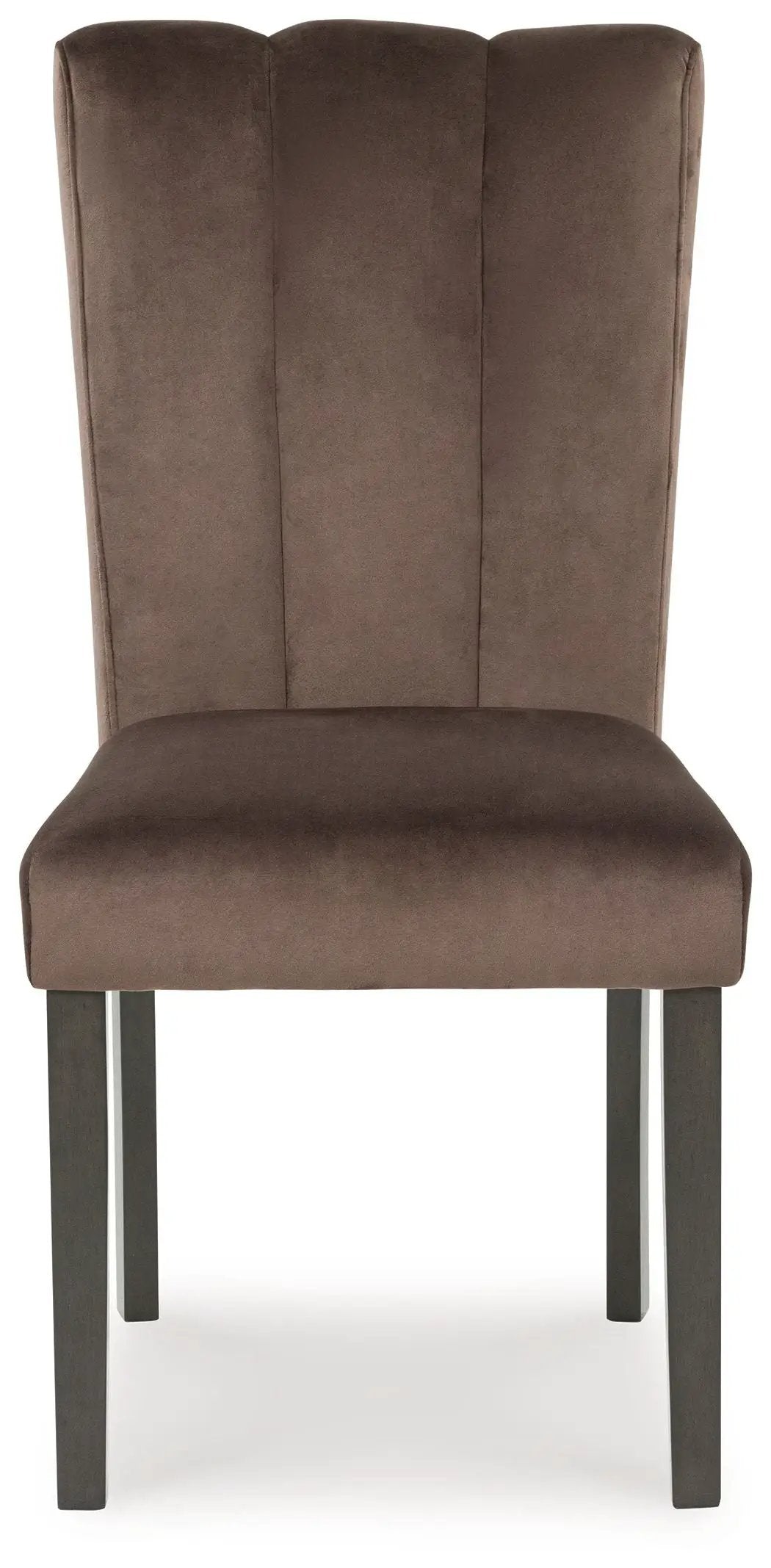Jeshina Dining Side Chairs | Set Of 2 | Mocha | Upholstered Seats