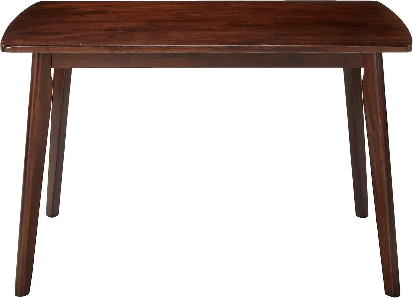 Shaye Walnut Dining Table Solid Wood 47.2 Inch Length from PriceLows™