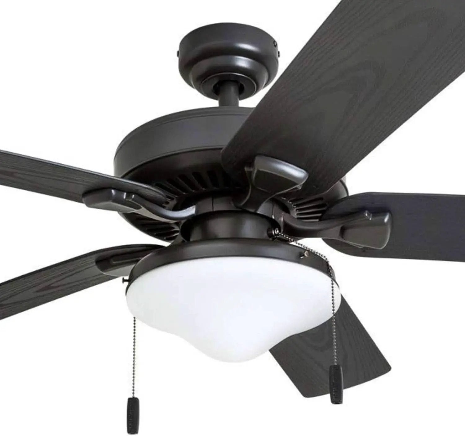 Belmar 52 Inch Bronze Damp Rated Ceiling Fan LED Light from PriceLows™