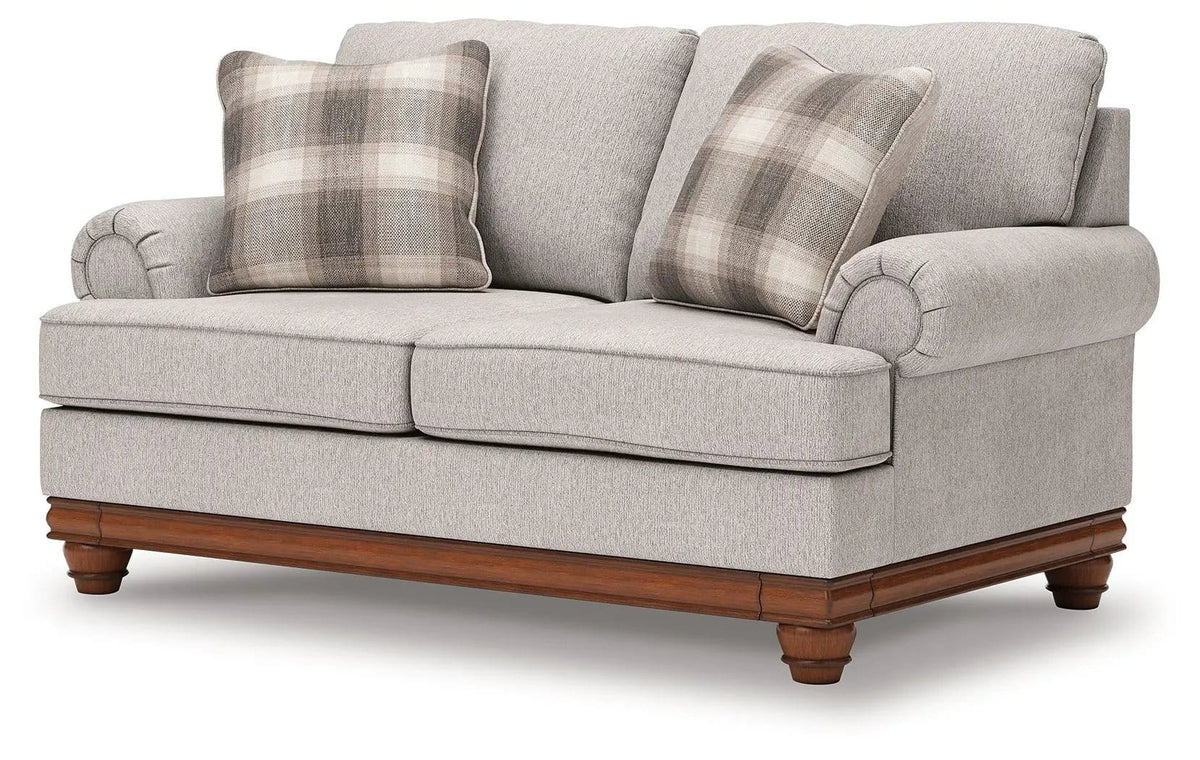 Clearbrooke Loveseat | 73 x 40 x 41 in | Wood | Sandstone