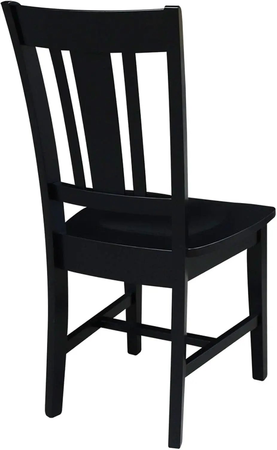 San Remo Splatback Dining Chairs Set Of Two, Black from PriceLows™