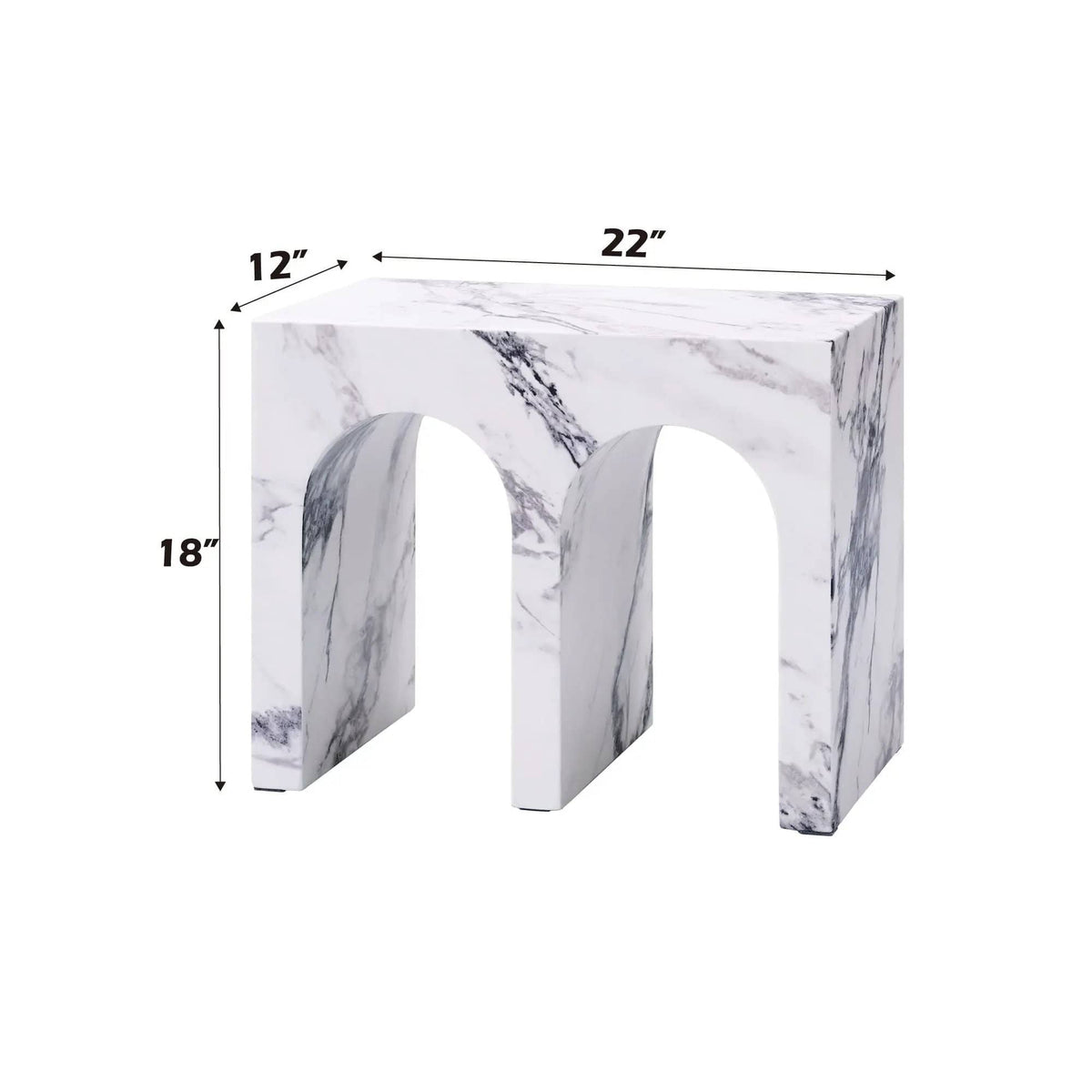 Fritzy Engineered Stone Table | 2 Pieces | Stone | Living Room