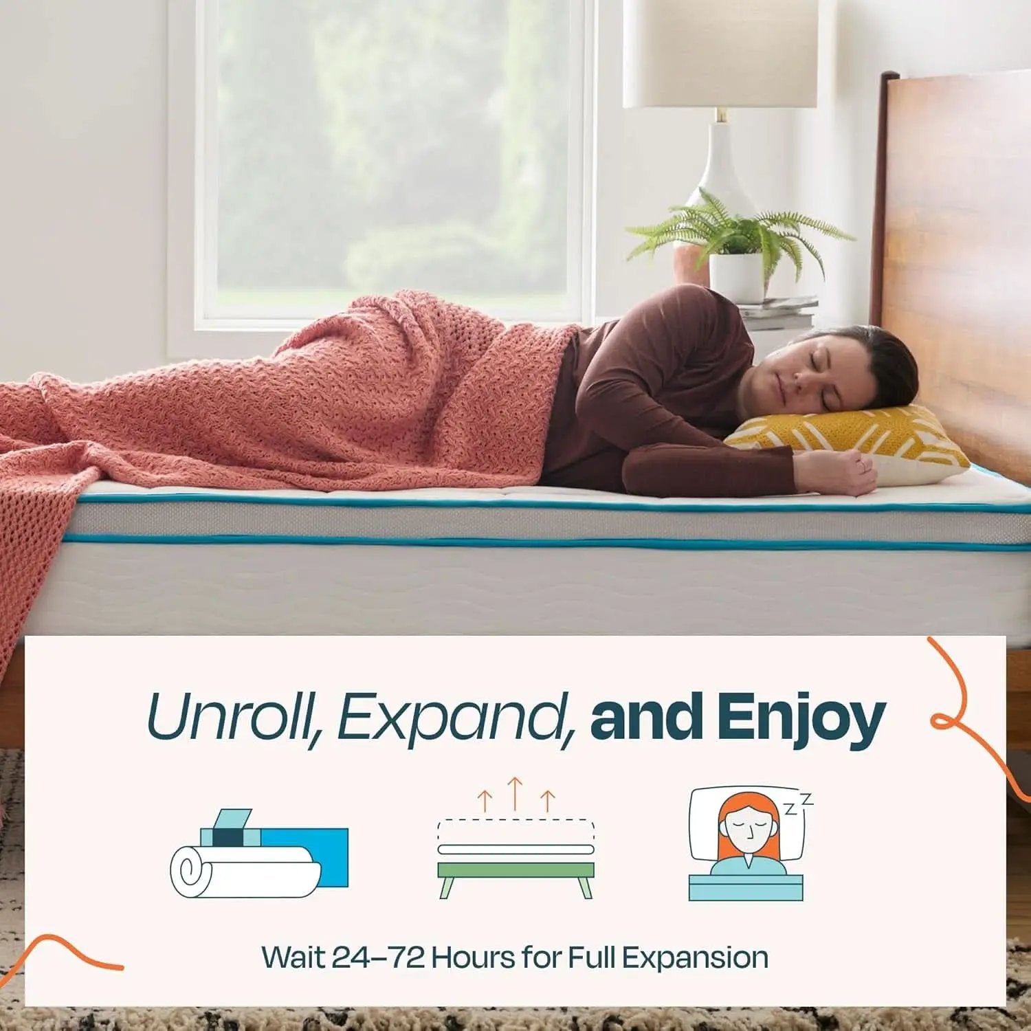 Memory Foam Hybrid Mattress Twin XL Breathability Plus from PriceLows™