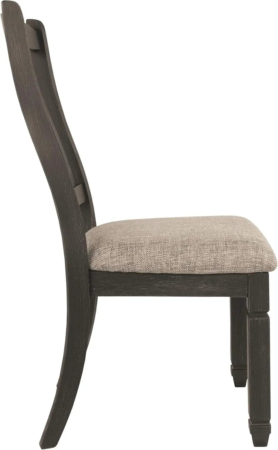 Upholstered Dining Chair 20 Inch Antique Black Set Of 2 from PriceLows™