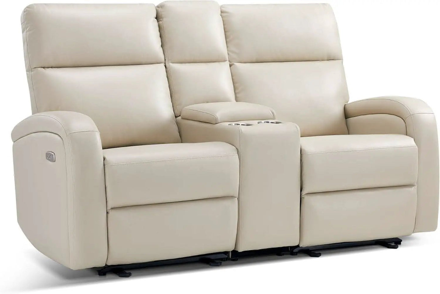 65.7-Inch Zero Wall Recliner Loveseat With Console from PriceLows™