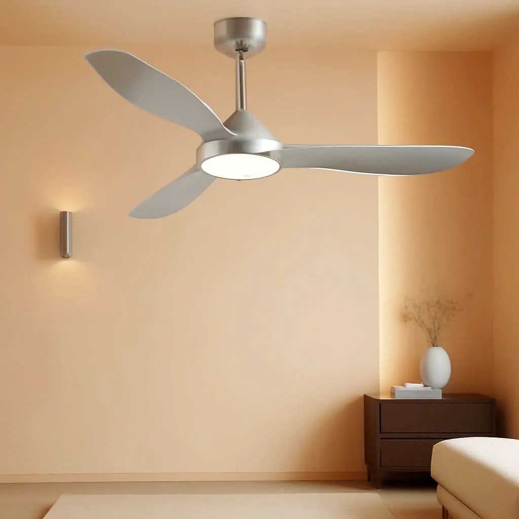 52 Inch Quiet DC Motor Ceiling Fan With LED Lights Remote Control from PriceLows™