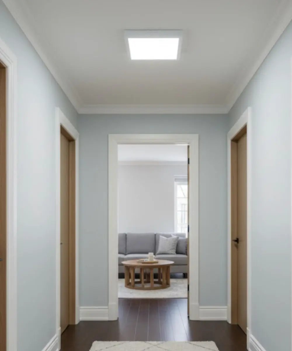 Square LED Flush Mount Light | 11 Inch Wide | Energy Star Certified