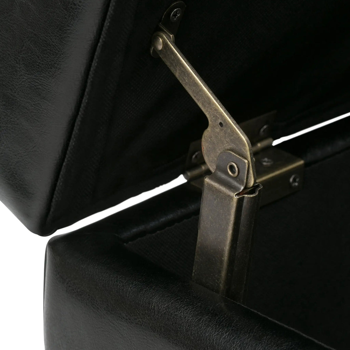 Oregon Contemporary Storage Ottoman Bench | Serving Tray | Lift Open Lid | Child Safety Hinge