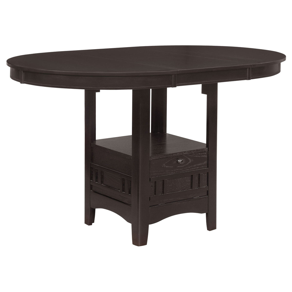 Lavon 5-piece Oval Counter Height Dining Set | 5-Piece Set | Dining Room Furniture | Espresso