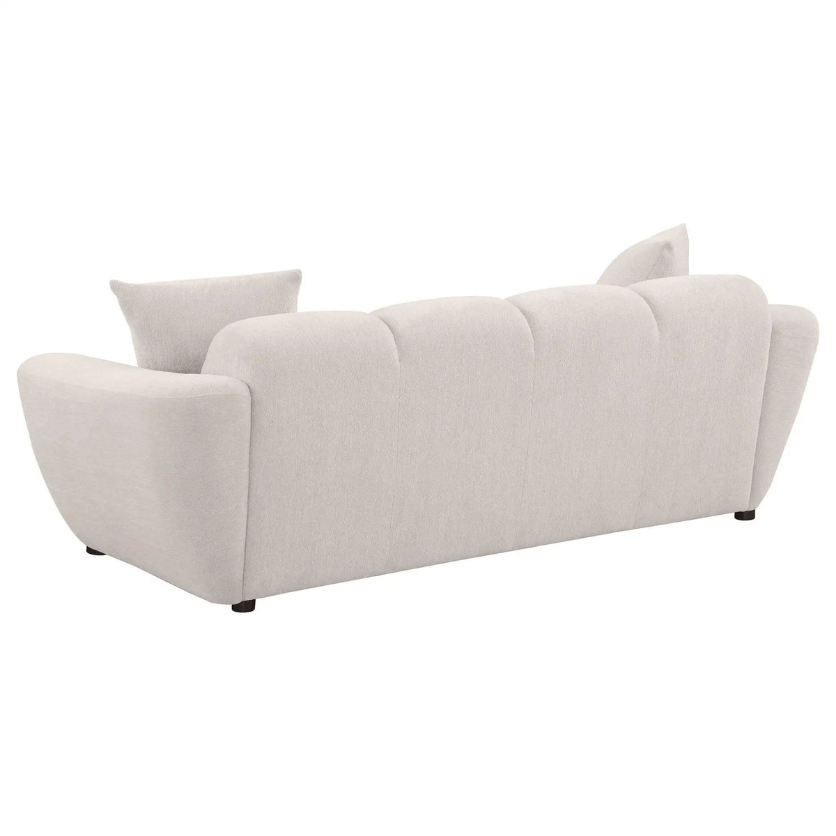 Destino 2-piece Chenille Splayed Arm Sofa Set Greige | 2-Piece Set | Chenille | Living Room