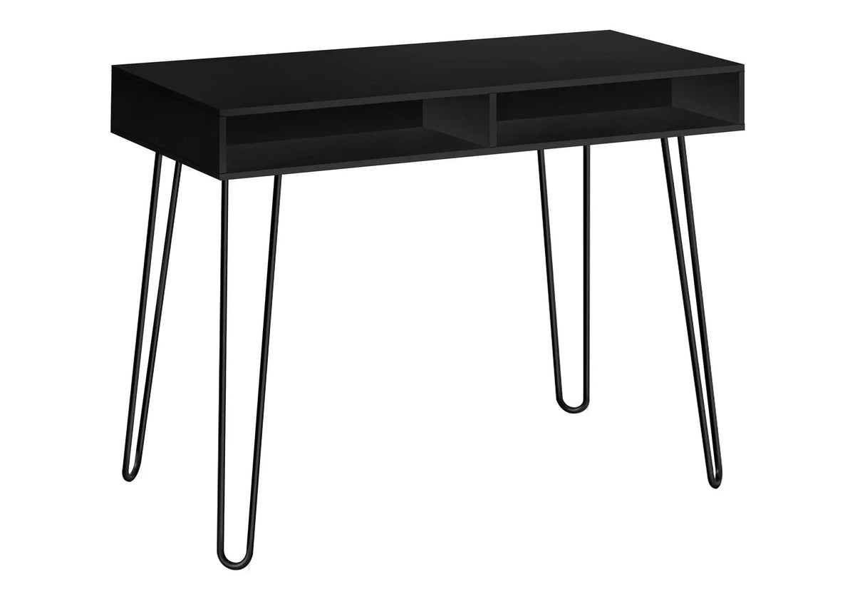 Computer Desk With Cubbies | 40 Inch Width | Left Or Right Setup | Sleek Laminate Finish