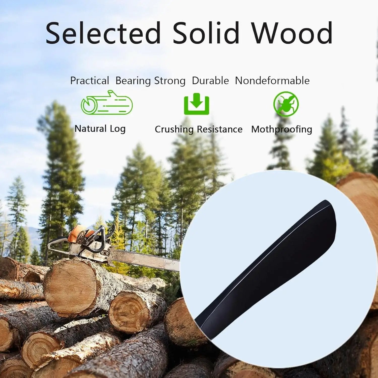 52 Inch Wood Ceiling Fan With Remote And Light Kit Black from PriceLows™