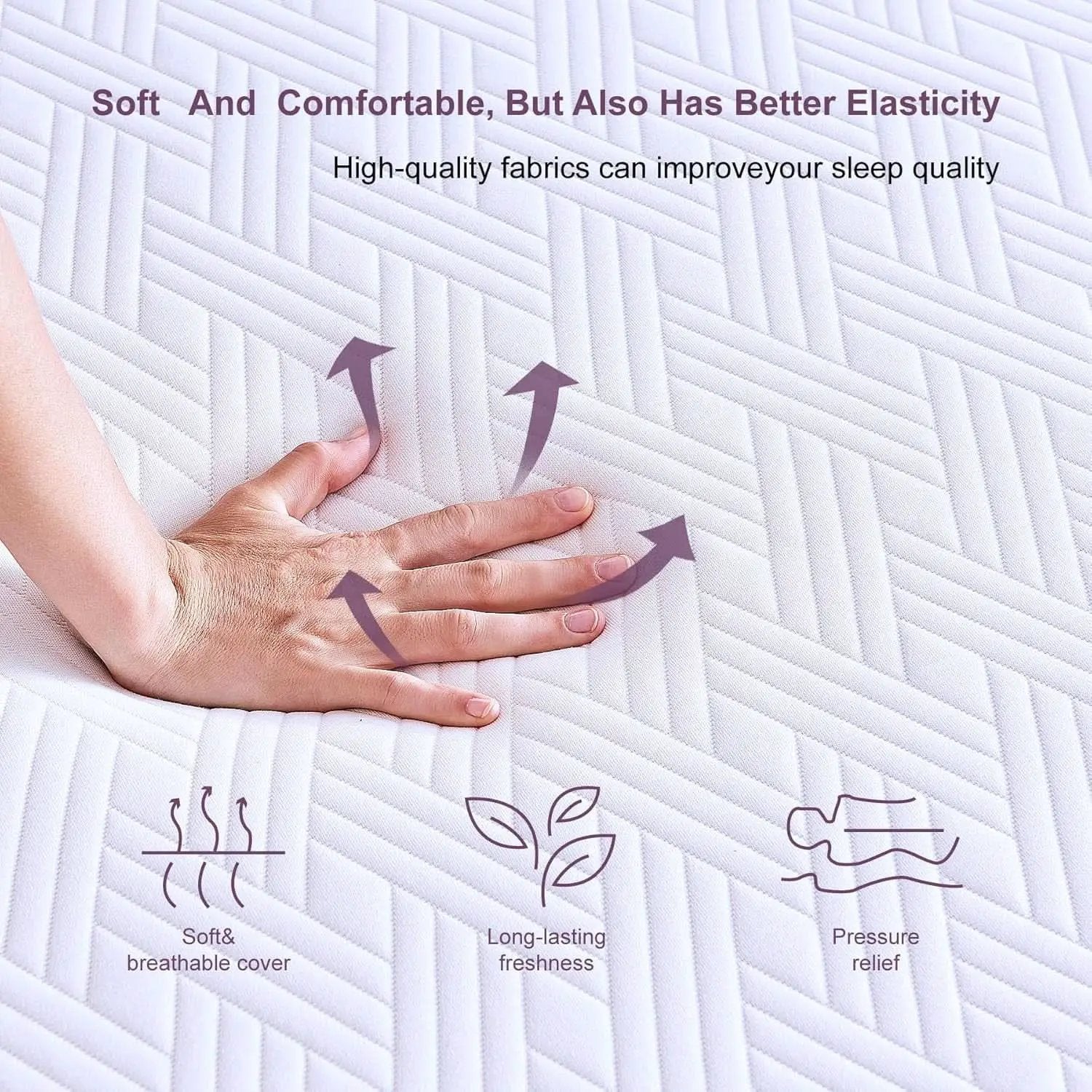 Full Size Orthopedic Cooling Memory Foam Mattress Pro from PriceLows™