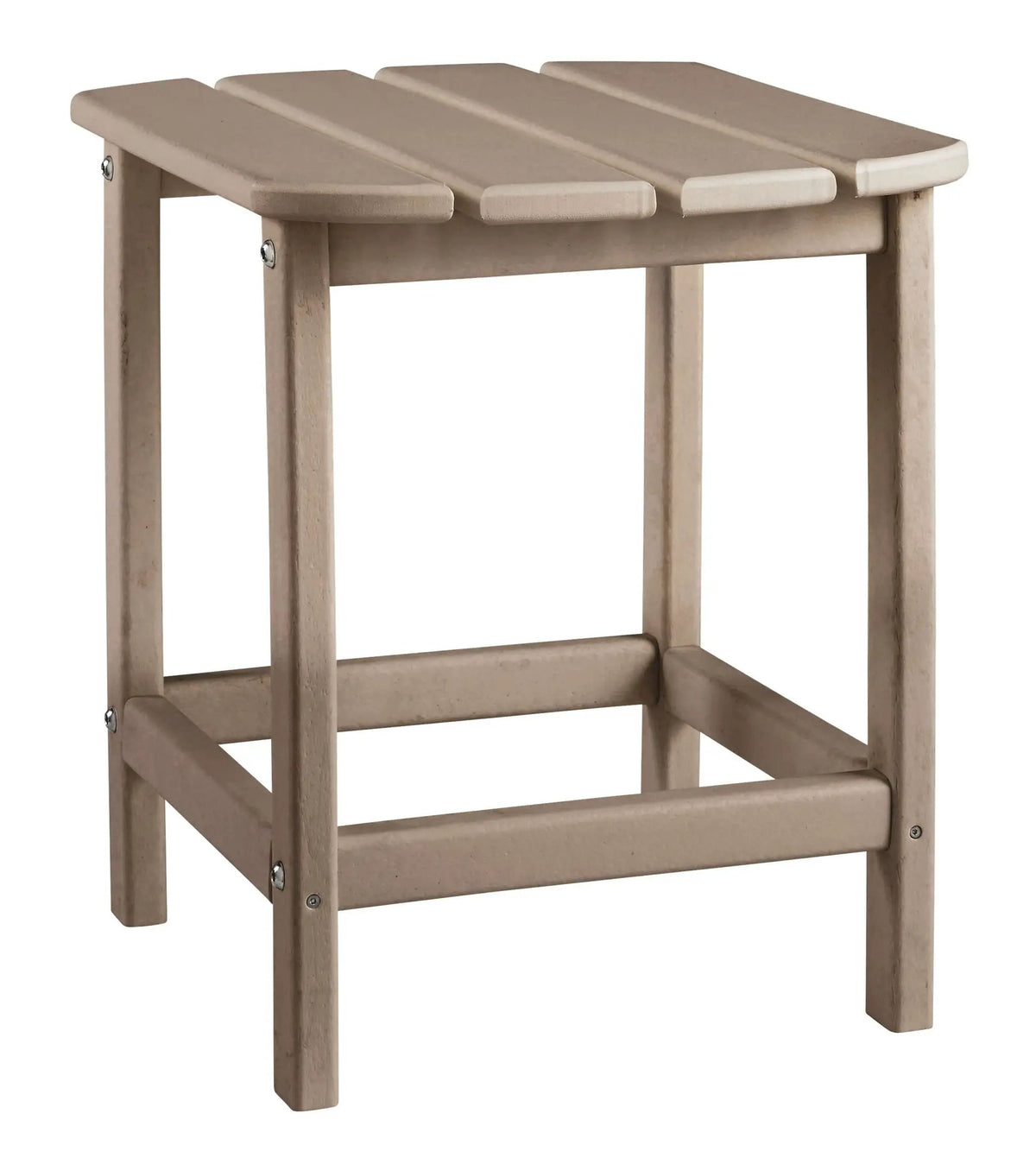 Sundown Treasure Outdoor End Table | MEGA-TUFF Polyethylene | Cottage Style | Weather Resistant