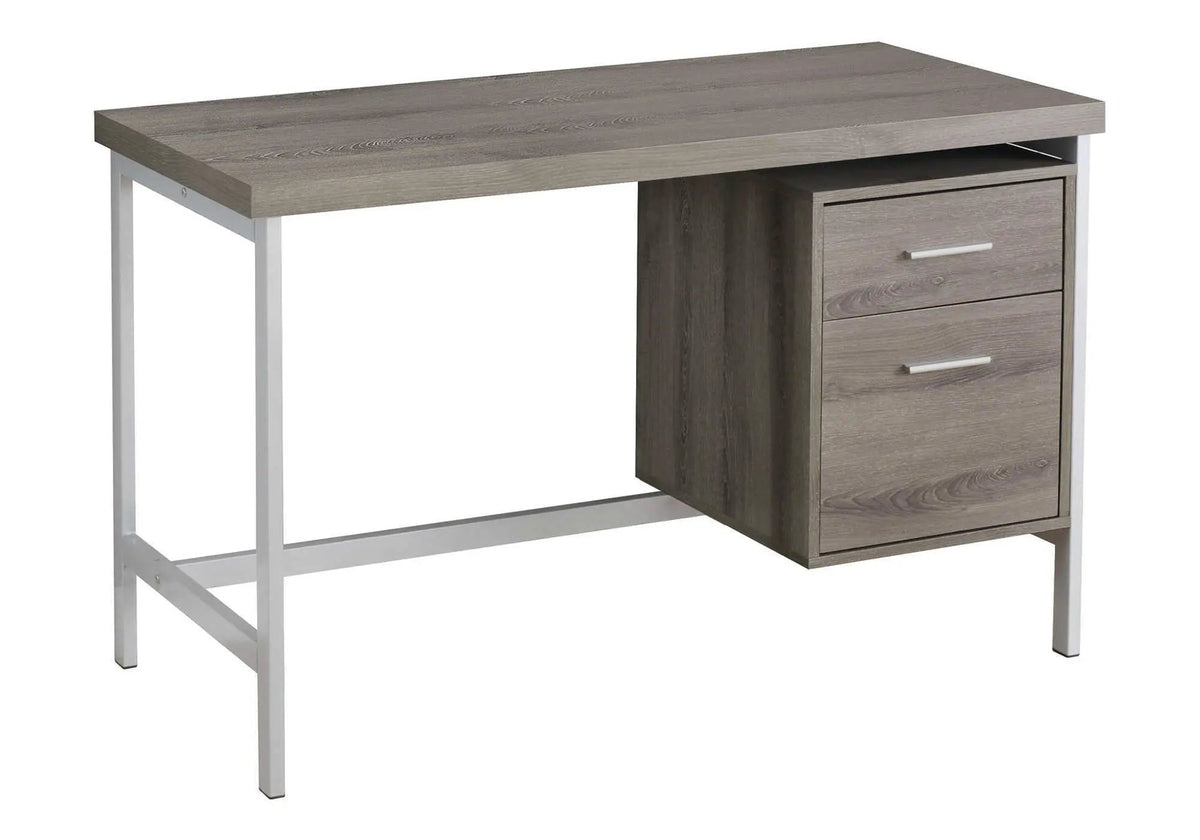 Modern Computer Desk | Left Right Set-Up | File Drawer | Laminate Finish