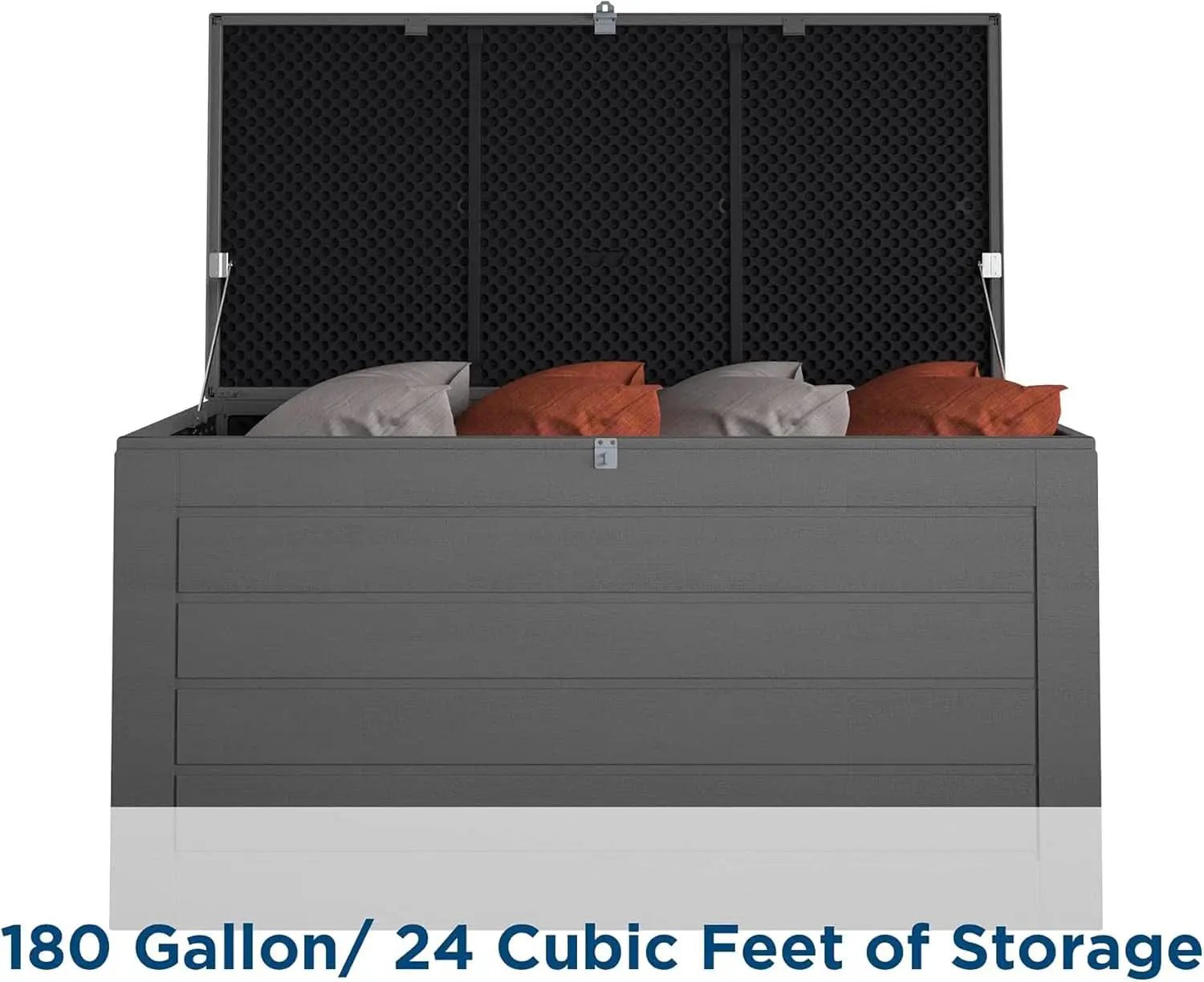 Extra Large Outdoor Patio Storage Deck Box 180 Gallons from PriceLows™