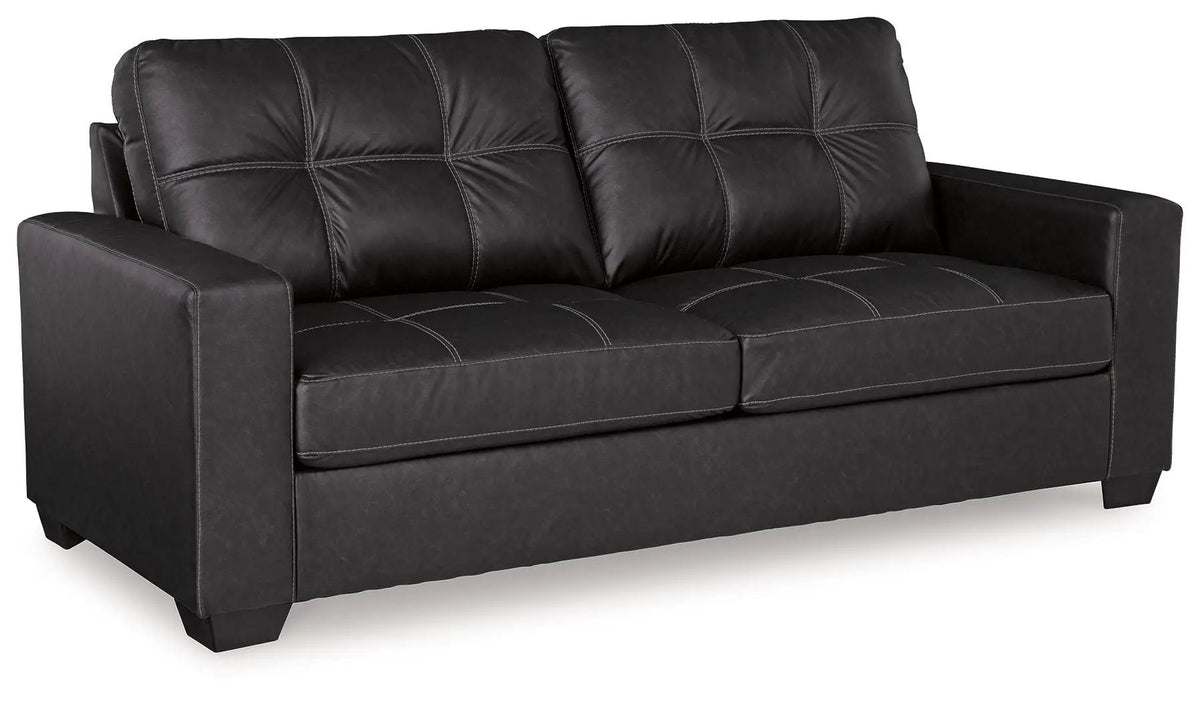 Barlin Mills Living Room Set | Sofa And Loveseat | Faux Leather | Versatile Style