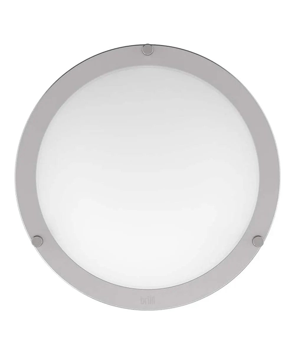 Flush Mount Light | Circadian LED | 1 Light | Brushed Nickel