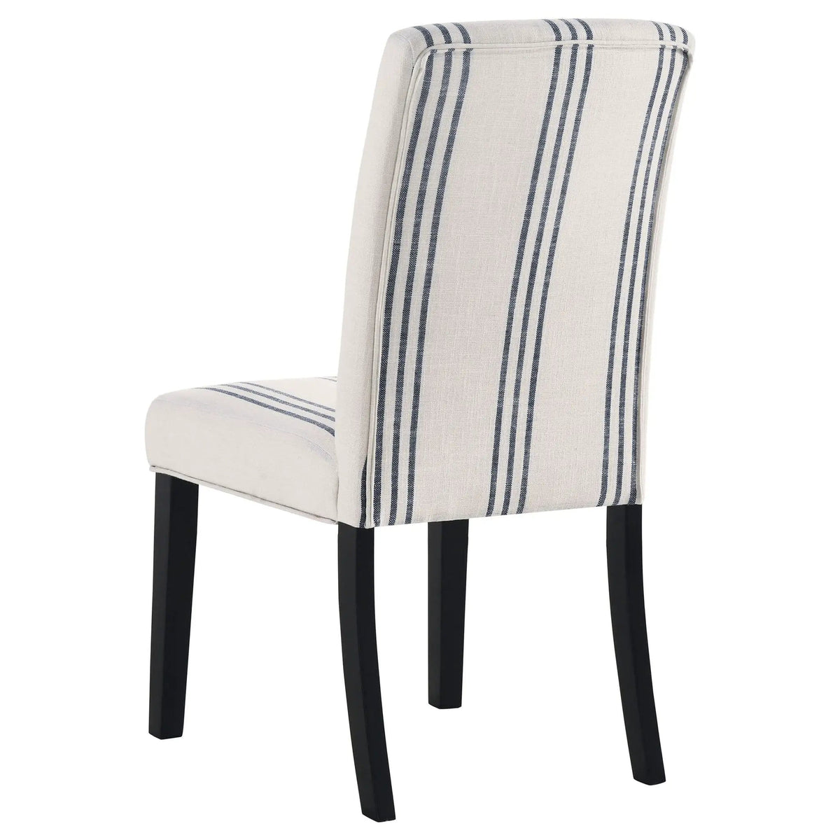Herran Upholstered Dining Side Chair Beige (Set of 2) | 19.5 x 26 x 39.25 in | Rubberwood & Linen | Dining Room