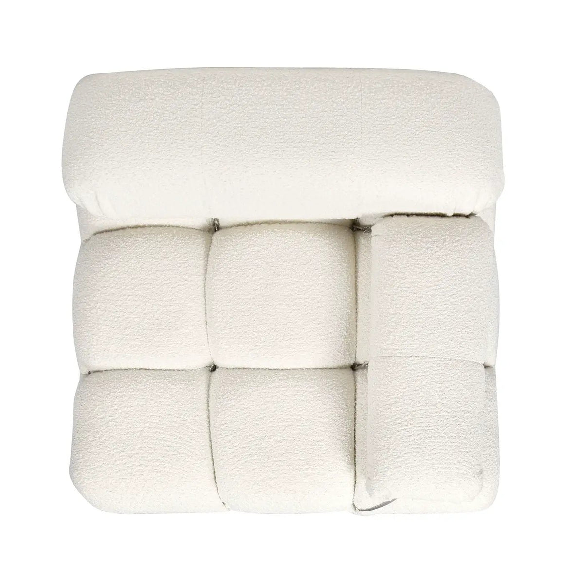 Marcel Bubble Modular Lounge Arm Chair | 15 Inch Low Seat | High-Density Foam | Modern Design