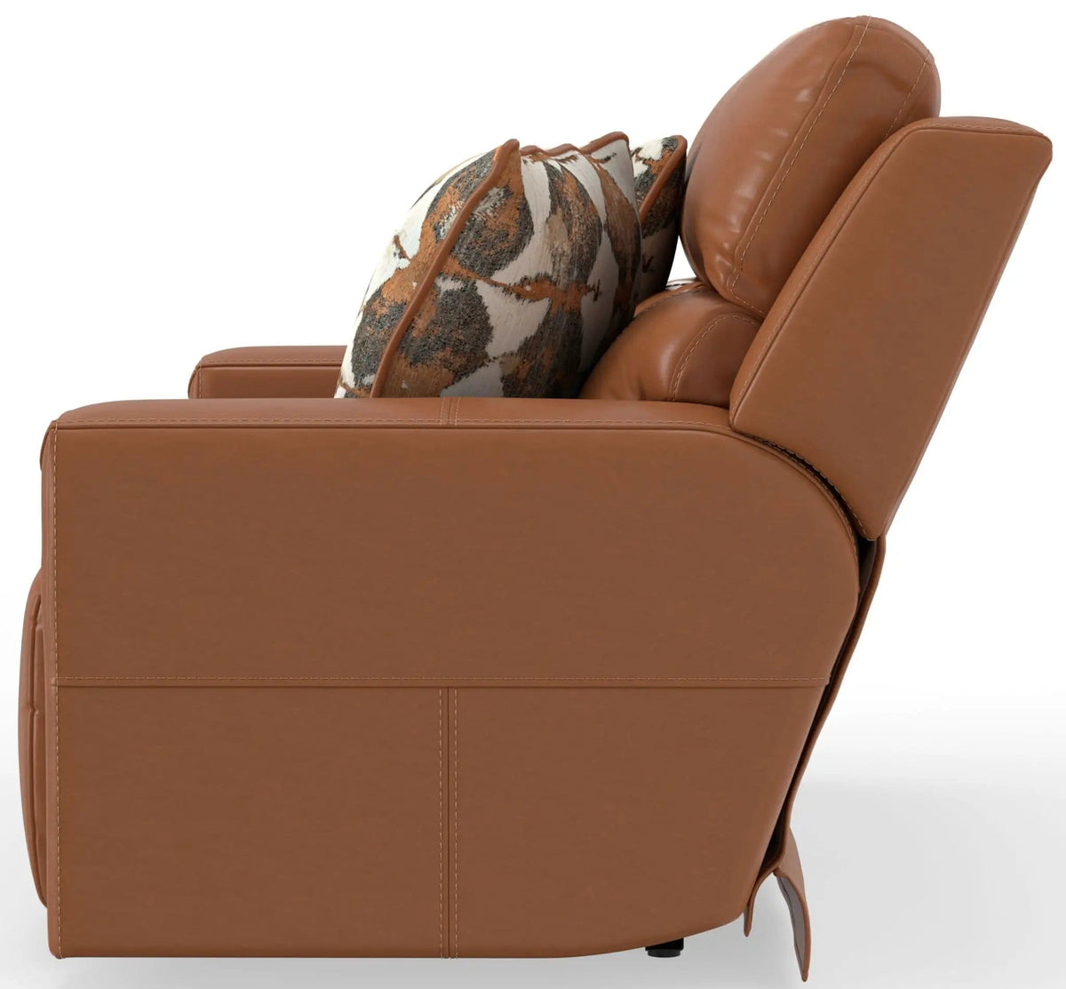 Arezzo Power Headrest Power Reclining Loveseat With Zero Gravity/Extended Ottoman | 2 Pieces | Leather | Living Room