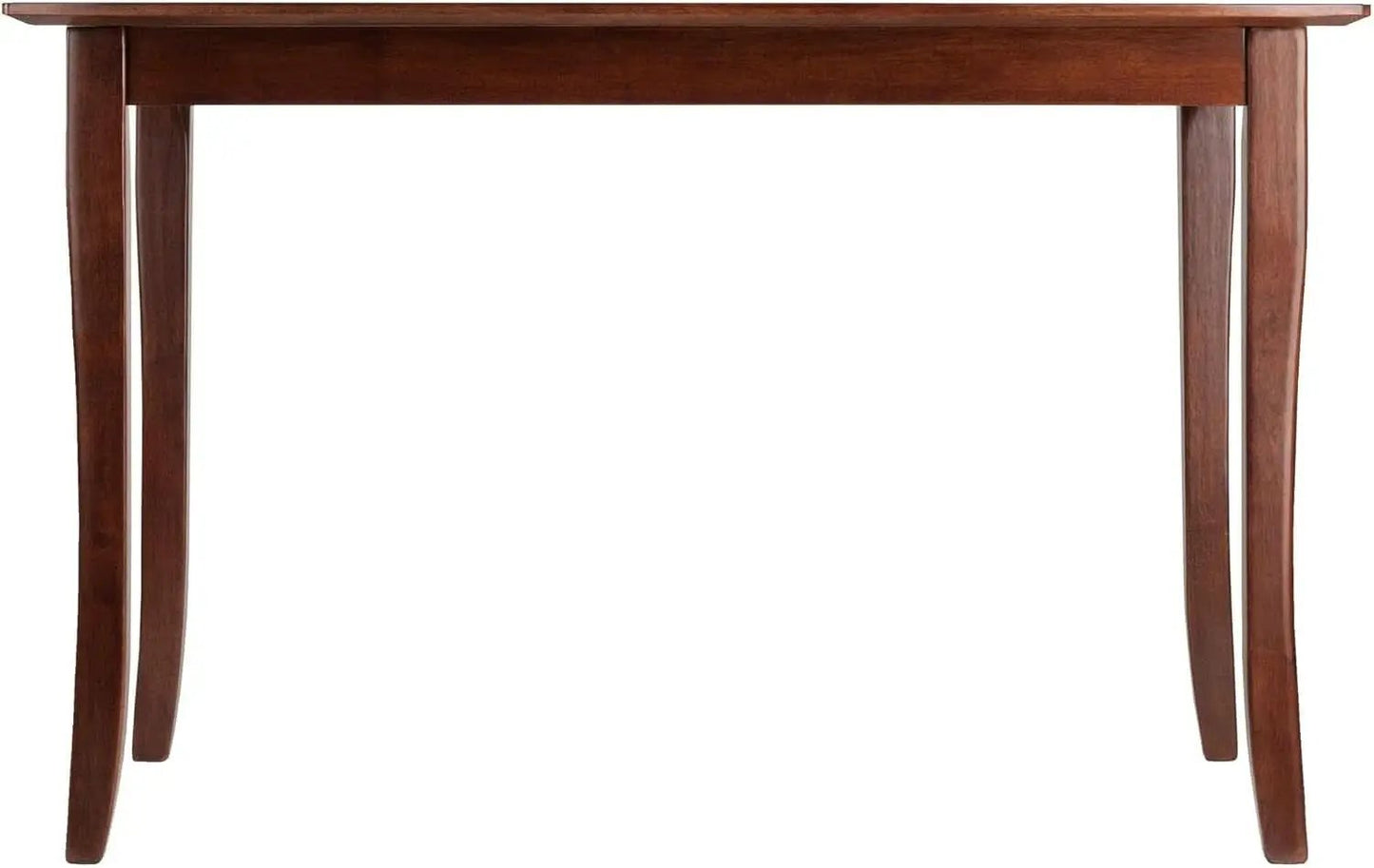 Inglewood Walnut Dining Table 47.24In Long 29.53In Wide from PriceLows™