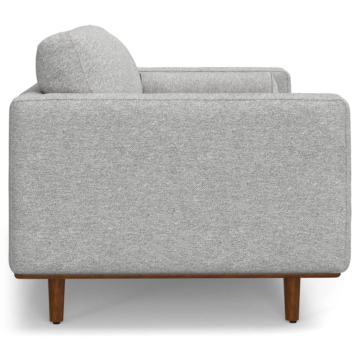 Morrison Upholstered Sofa | Recycled Blend Fabric | Single Bench Seat Cushion | 72 Inch Length