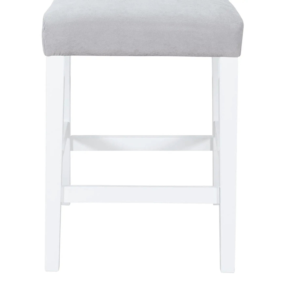 Ariya Bar Stools | Set Of 2 | Padded Seat | Slat Back Design