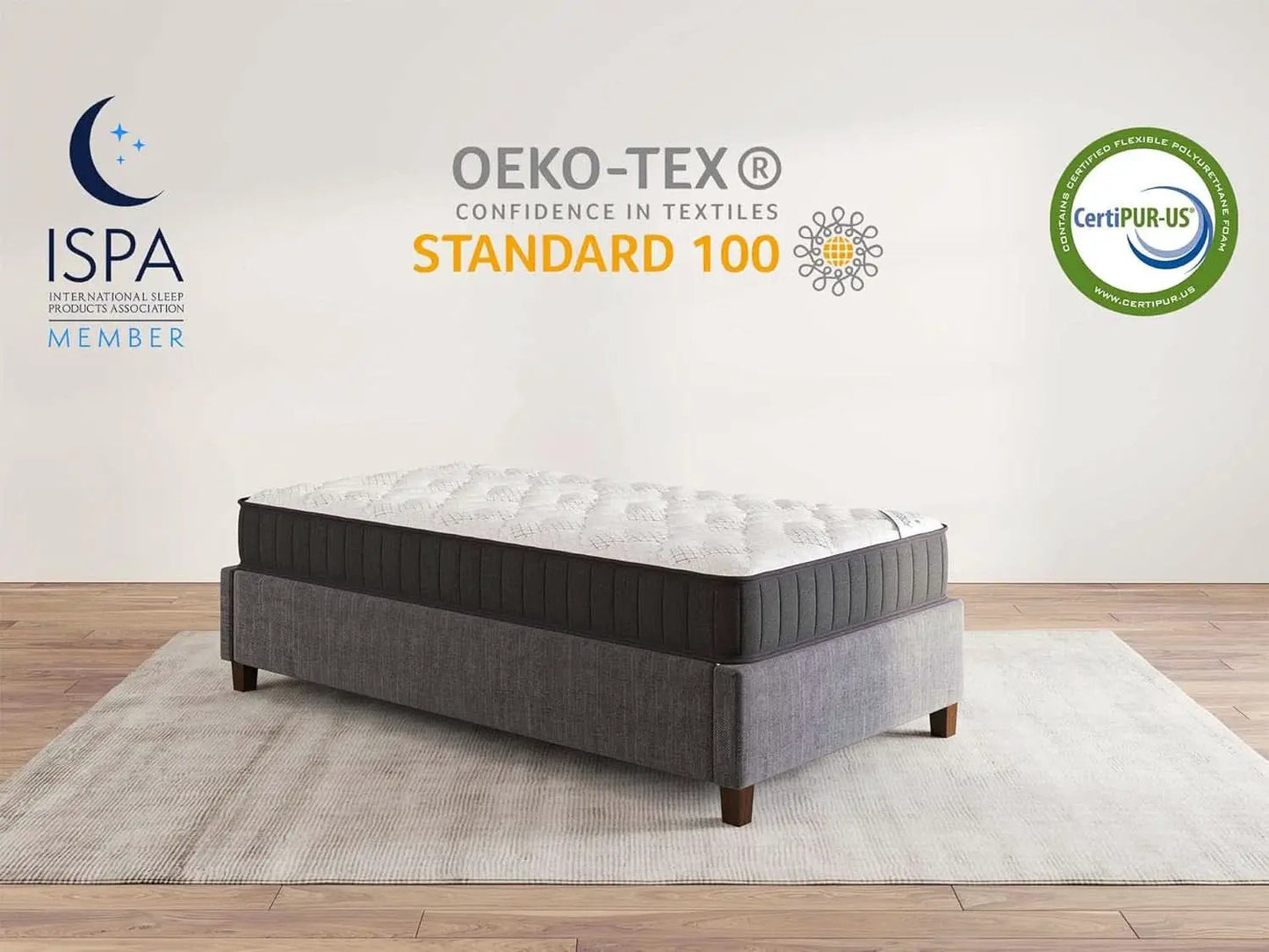 Twin Hybrid Mattress Medium Firm Comfort and Support from PriceLows™