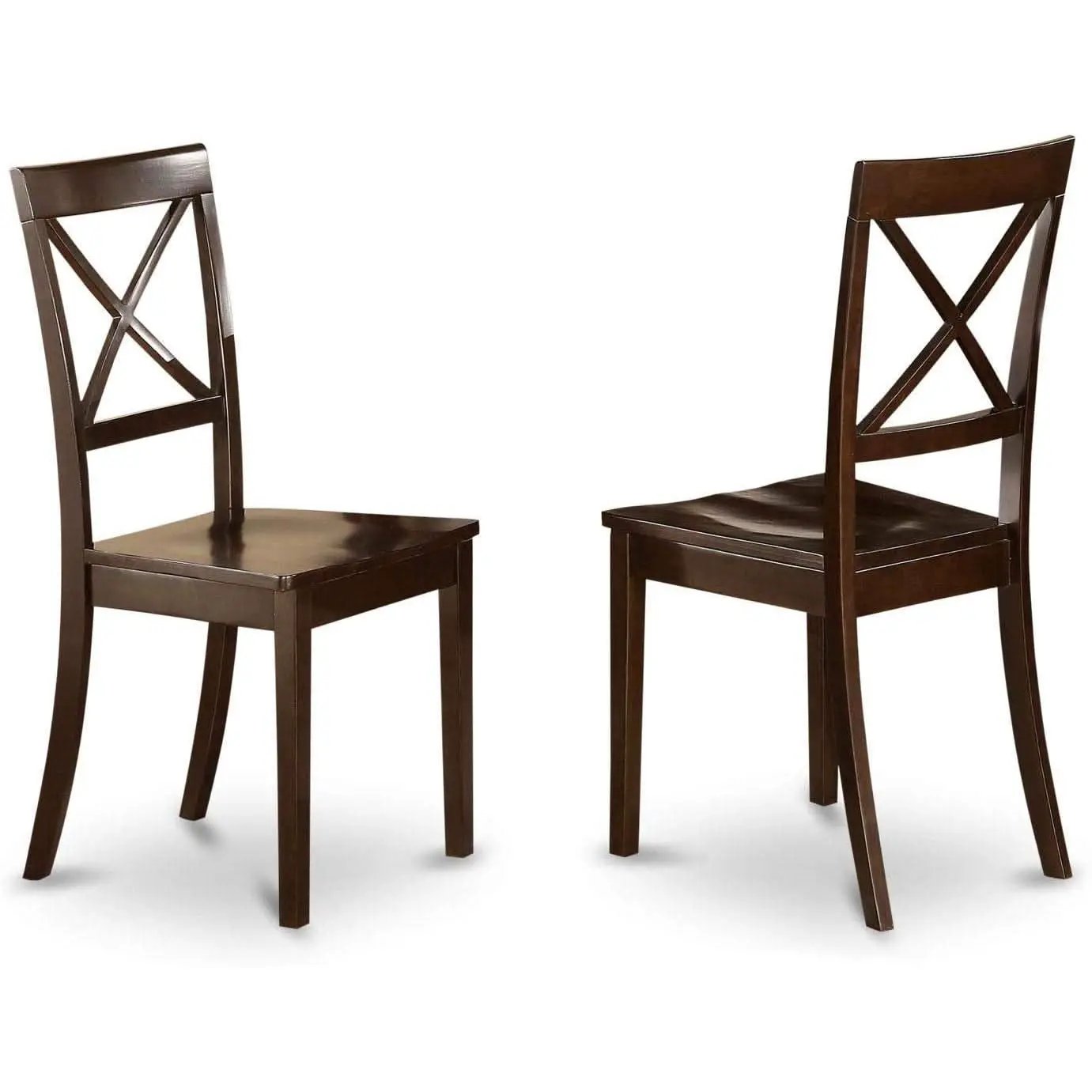 7 Piece Dining Table Set With 6 Chairs Wood Finish from PriceLows™